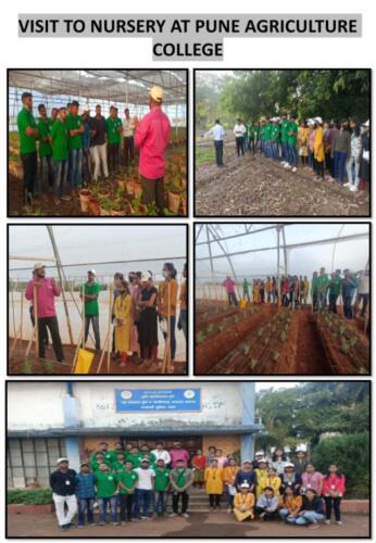 SRP EL HORT 4011( Nursery Management of Horticultural Crops) Students Visited to Hi Tech Nursery at College of Agriculture, Pune.